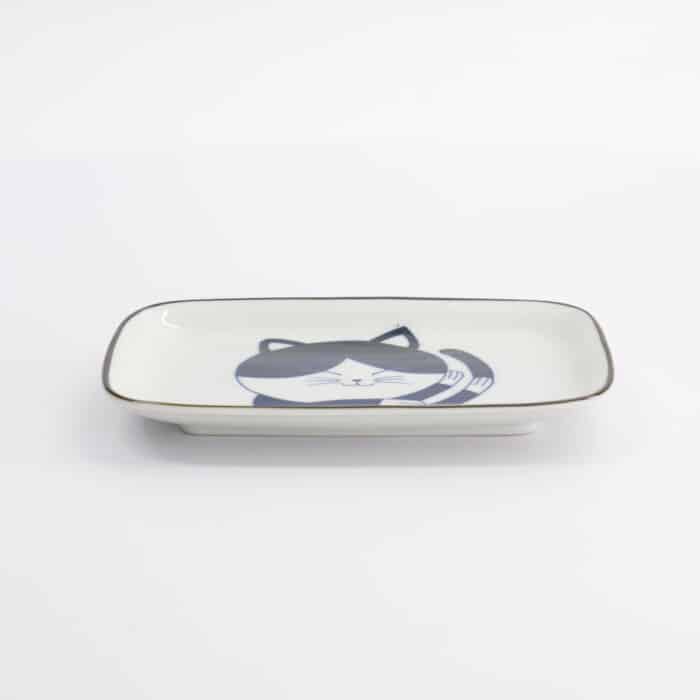 Kawaii – Rechthoekig Bord – Kat Neko – 16.3 x 10.2 cm - Afbeelding 2