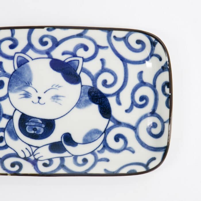 Kawaii – Rechthoekig Bord – Kat Neko – 16.3 x 10.2 cm - Afbeelding 4