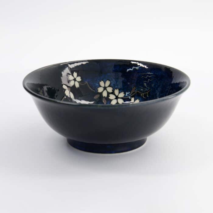 Tokyo Design Studio - Cobalt Blauw - Sakura - Ramen Kom - 20.5x8cm - 1200ml
