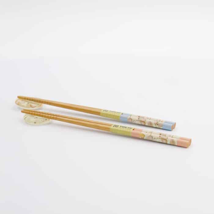 Tokyo Design Studio - Eetstokjes Set - Kawaii Katten - 2 Paar - Afbeelding 3
