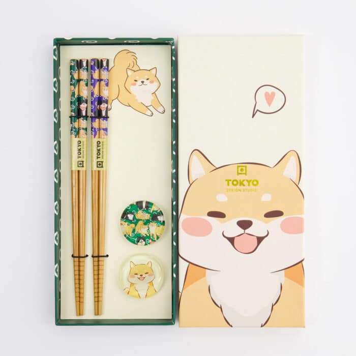 Tokyo Design Studio - Eetstokjes Set - Shiba - 2 Paar - Afbeelding 2
