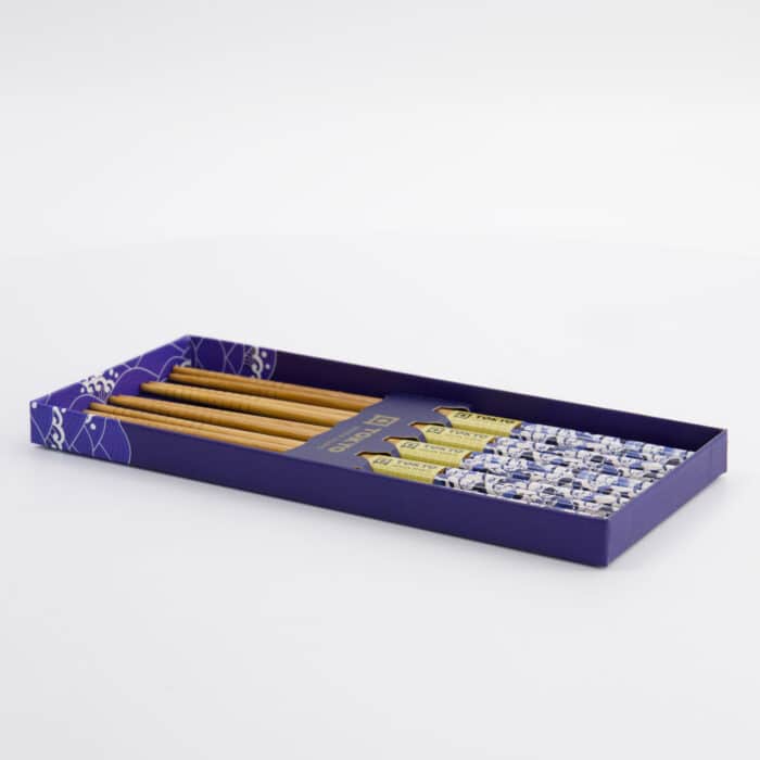 Tokyo Design Studio – Eetstokjes Cadeauset – Lucky Cat – 5 Paar - Afbeelding 5