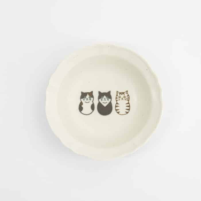 Tokyo Design Studio - Neko Maruke Katten Bordje - Saus Schaaltje - 14x2.5cm - Afbeelding 3