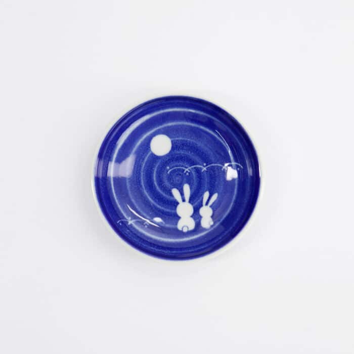 Tokyo Design Studio - Saus Schaaltje Konijn - Blauw - 9,7x2,2cm - Afbeelding 2