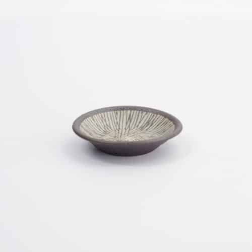 Tokyo Design Studio - Saus Schaaltje Streep - Bruin - 7.8x1.8cm