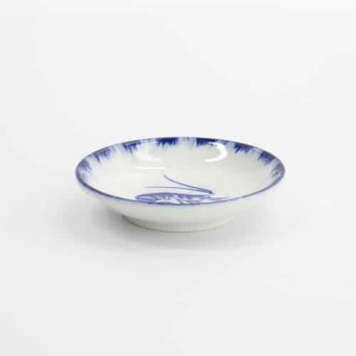 Tokyo Design Studio – Saus Schaaltje Garnaal – Blauw/Wit – 9x2cm