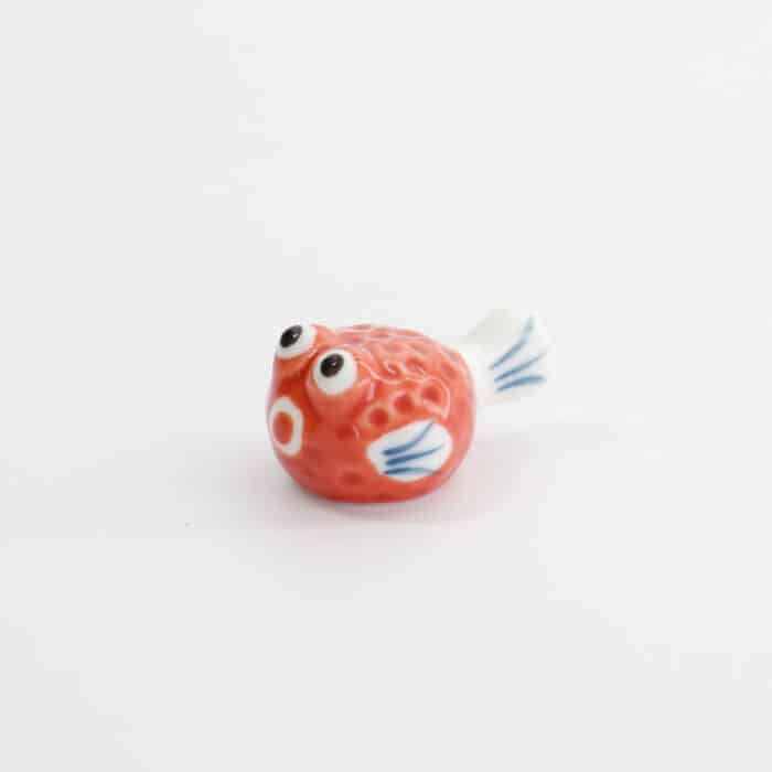 Nederlands: Tokyo Design Studio – Chopstickhouder – Kogelvis – Rood - Afbeelding 4