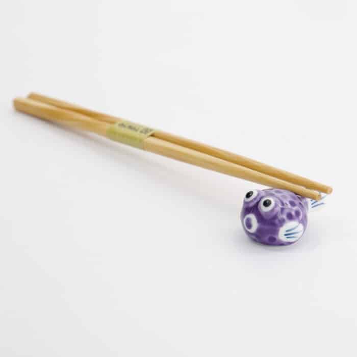 Tokyo Design Studio - Chopstick Houder - Kogelvis - Paars - Afbeelding 4