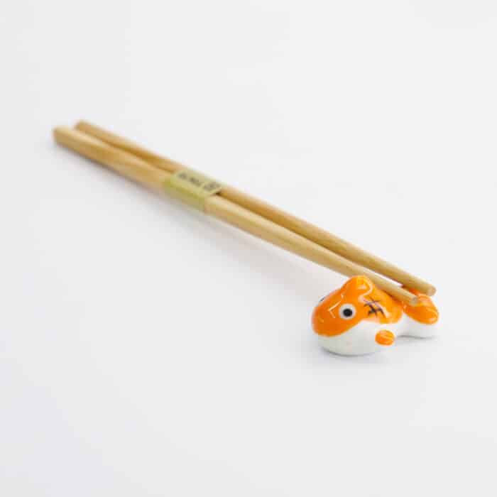 Tokyo Design Studio - Eetstokjeshouder - Goudvis - Oranje - Afbeelding 4