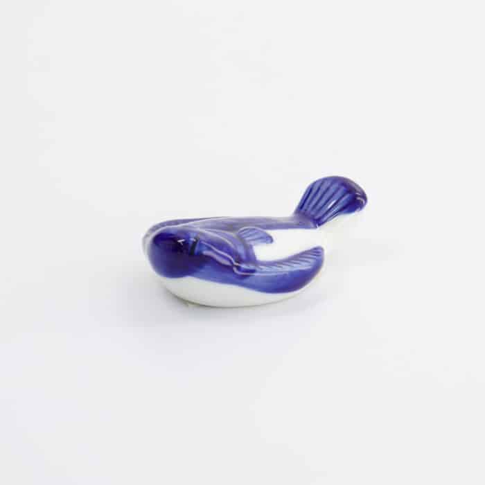 Tokyo Design Studio - Chopstick Houder - Vis - Blauw/Wit - Afbeelding 2