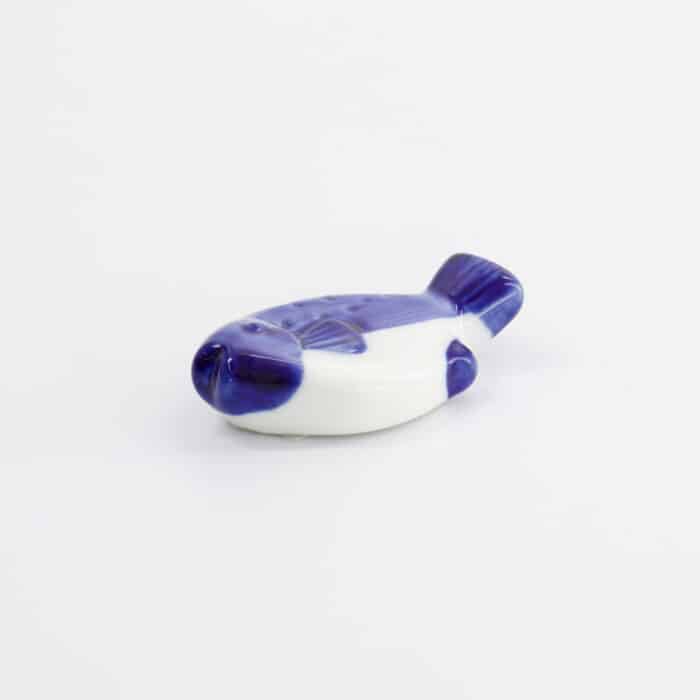Tokyo Design Studio - Chopstick Houder - Vis - Blauw/Wit - Afbeelding 2