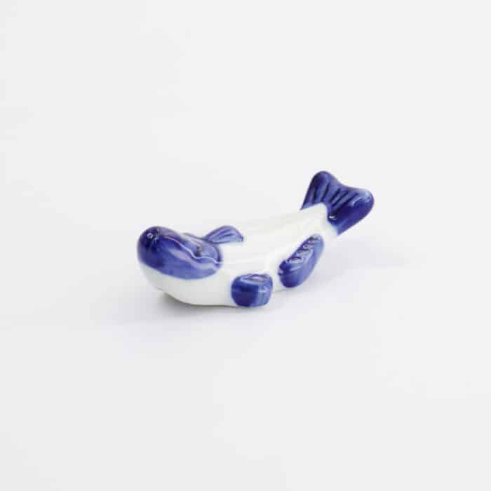 Tokyo Design Studio - Chopstick Houder - Vis - Blauw/Wit - Afbeelding 2