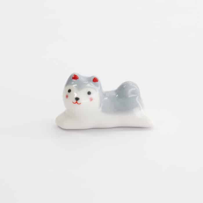 Tokyo Design Studio - Chopstick Houder - Shiba - Grijs - Afbeelding 2