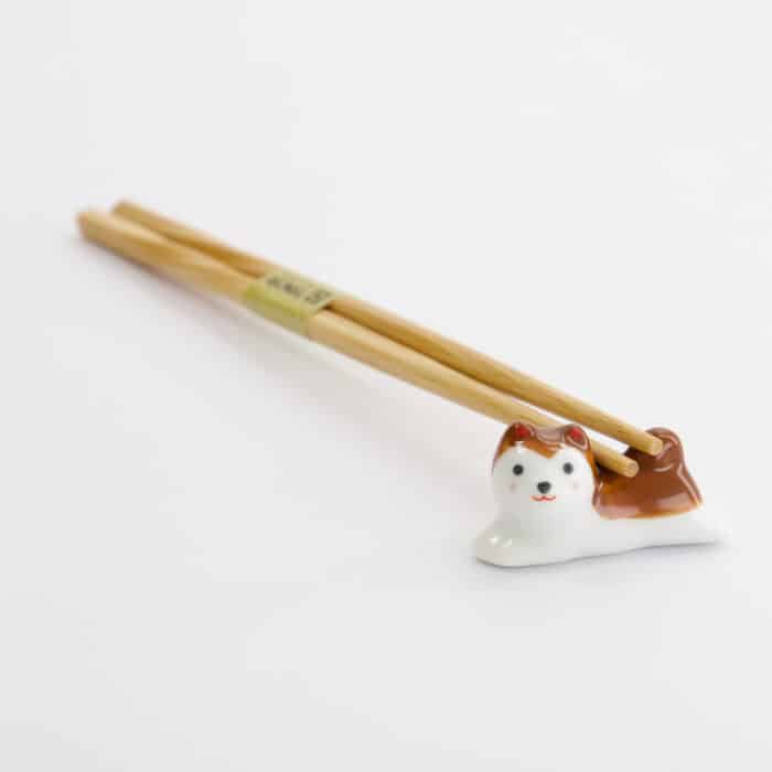 Tokyo Design Studio - Chopsticks Rest - Shiba - Bruin - Afbeelding 4