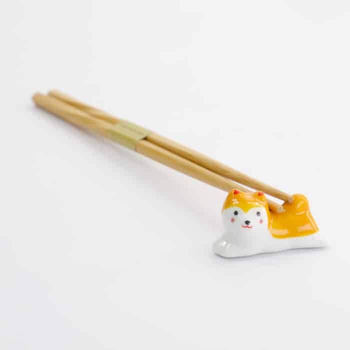 Tokyo Design Studio – Chopstick Houder – Shiba – Geel - Afbeelding 4