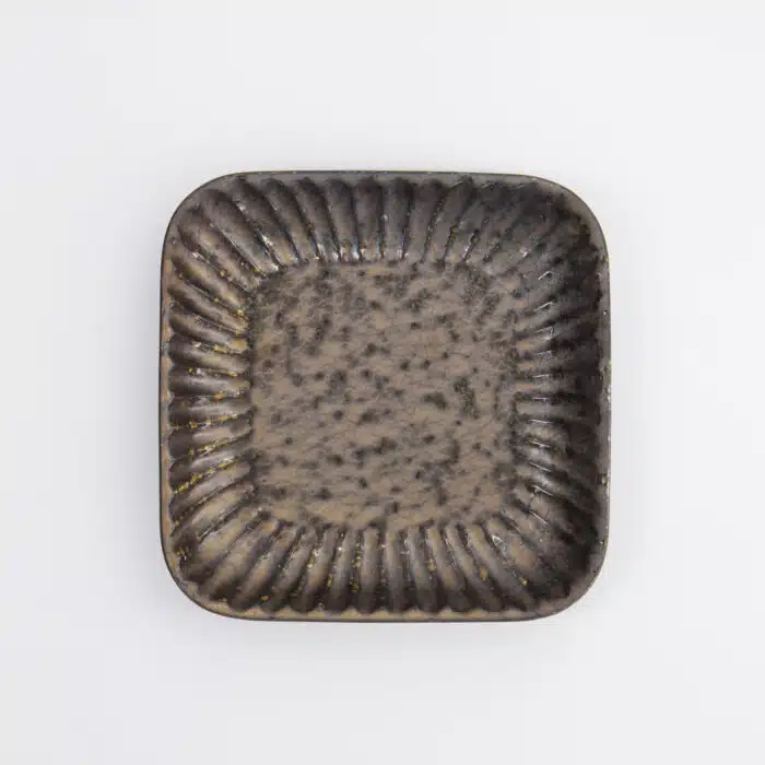 Tokyo Design Studio - Mino Craft - Vierkante Bord - 16x16x2.5cm - Grijs - Afbeelding 4