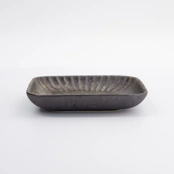 Tokyo Design Studio - Mino Craft - Vierkante Bord - 16x16x2.5cm - Grijs - Afbeelding 3