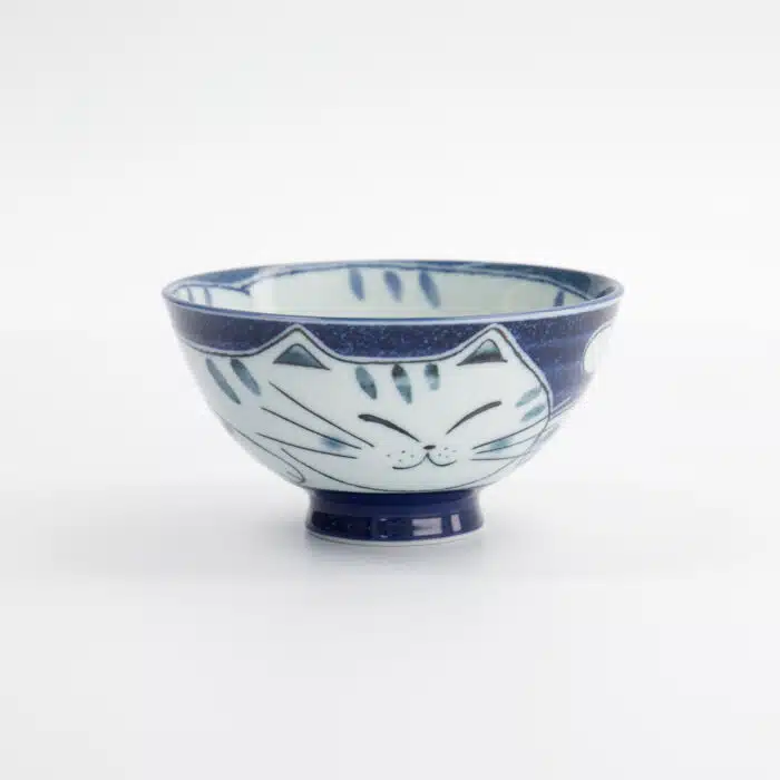 Tokyo Design Studio – Kawaii – Rijstkom – Origami Kraanvogel – 11,5x6cm – 300ml – Blauw - Afbeelding 2