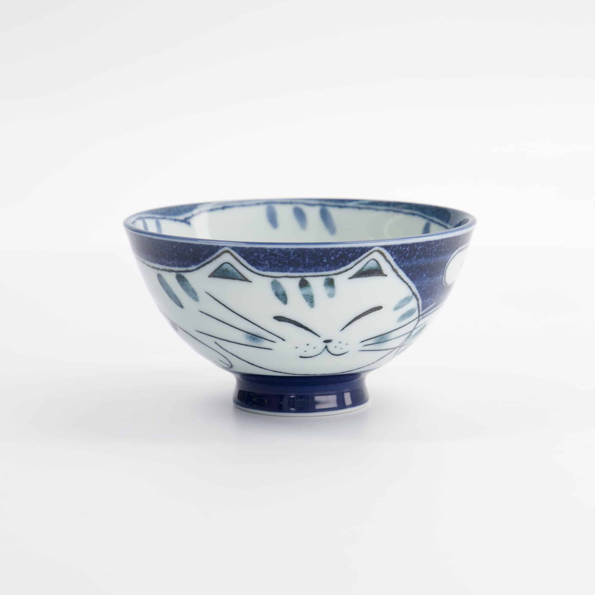 Tokyo Design Studio – Kawaii – Rijstkom – Origami Kraanvogel – 11,5x6cm – 300ml – Blauw - Afbeelding 2