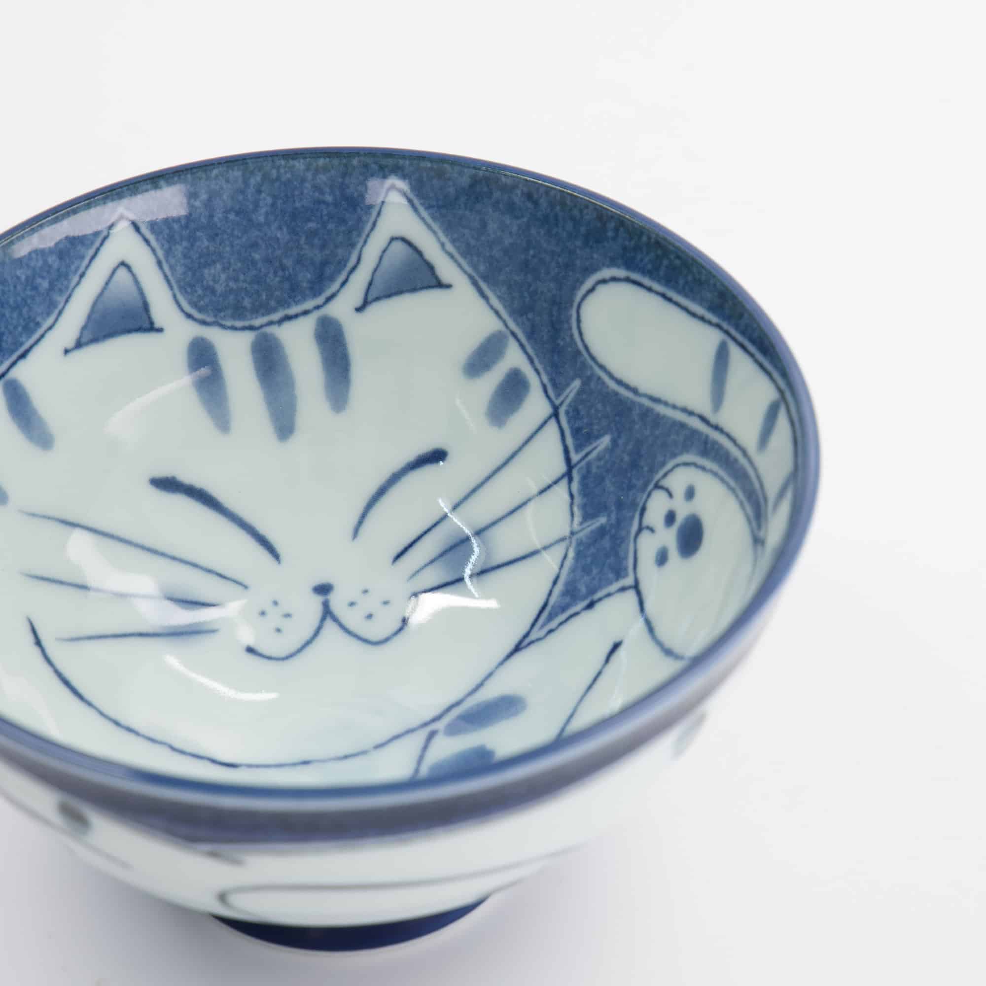 Tokyo Design Studio – Kawaii – Rijstkom – Origami Kraanvogel – 11,5x6cm – 300ml – Blauw - Afbeelding 3