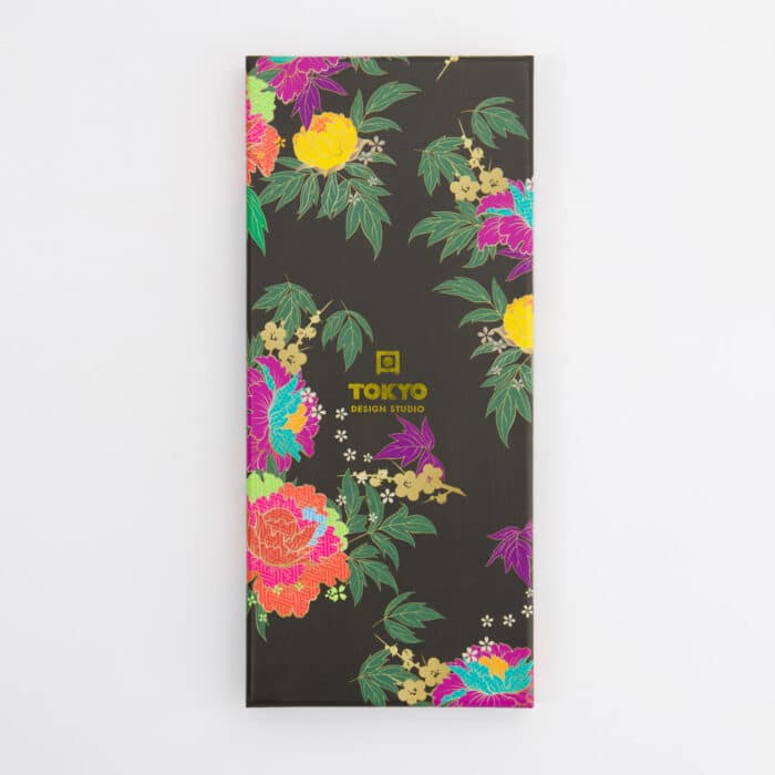 Tokyo Design Studio – Cadeauset Chopsticks – 5 paar – Bloemenmotief - Afbeelding 4