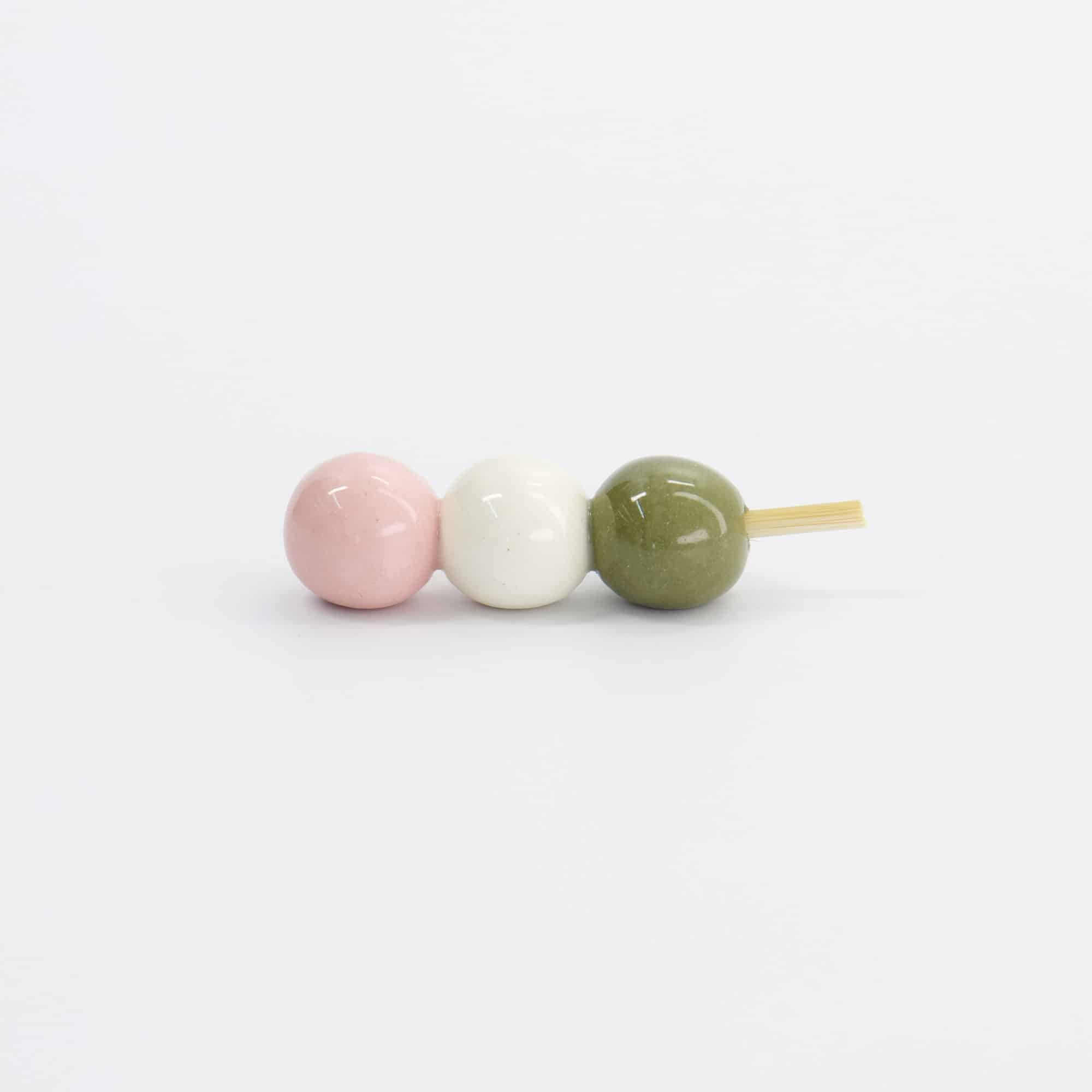 Tokyo Design Studio – Kawaii – Chopstick Houder – 3 Kleuren Dango – 5x1.5x1.5cm - Afbeelding 4