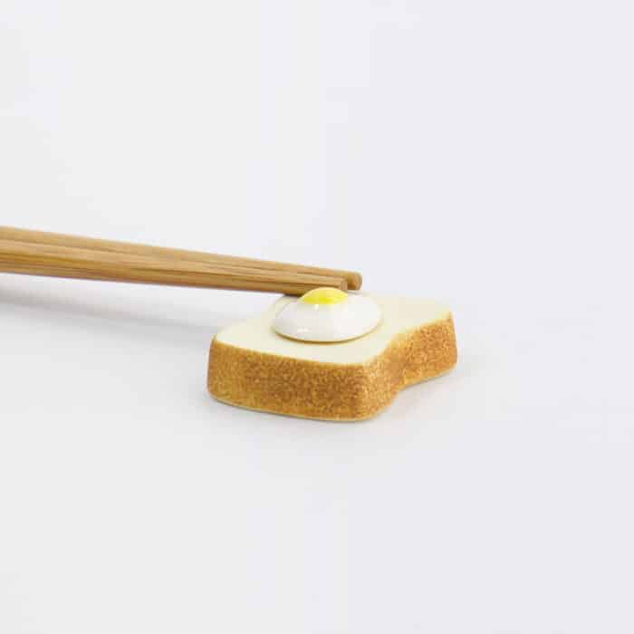 Tokyo Design Studio - Kawaii - Chopstick Legger - Toast - 3.1x3.9x1.5cm - Afbeelding 3