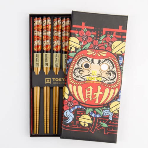 Tokyo Design Studio - Daruma - Chopstick Giftset - 5 stuks