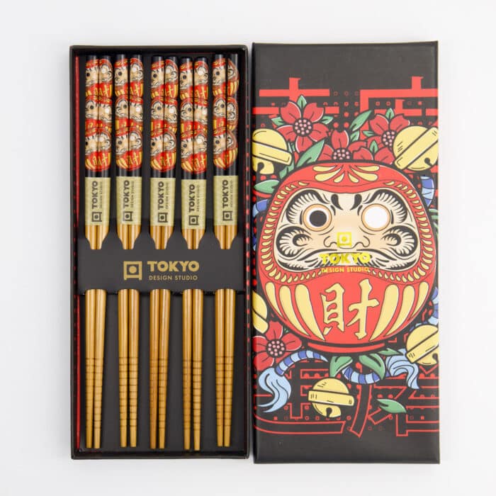 Tokyo Design Studio - Daruma - Chopstick Giftset - 5 stuks - Afbeelding 6