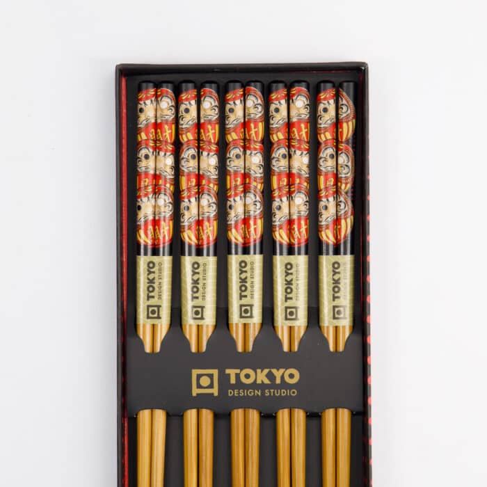 Tokyo Design Studio - Daruma - Chopstick Giftset - 5 stuks - Afbeelding 5