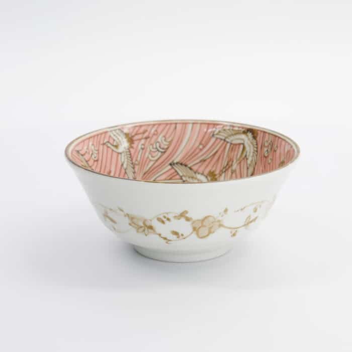 Tokyo Design Studio - Crane Tayo Kom - Roze - 500ml - 15.2x6.7cm