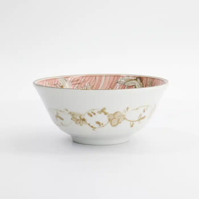 Tokyo Design Studio - Crane Tayo Kom - Roze - 500ml - 15.2x6.7cm - Afbeelding 3