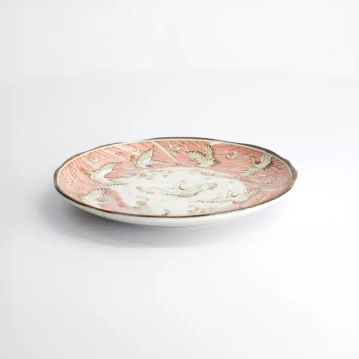 Tokyo Design Studio - Kraanvogel Bord - Roze - 16,5x2cm