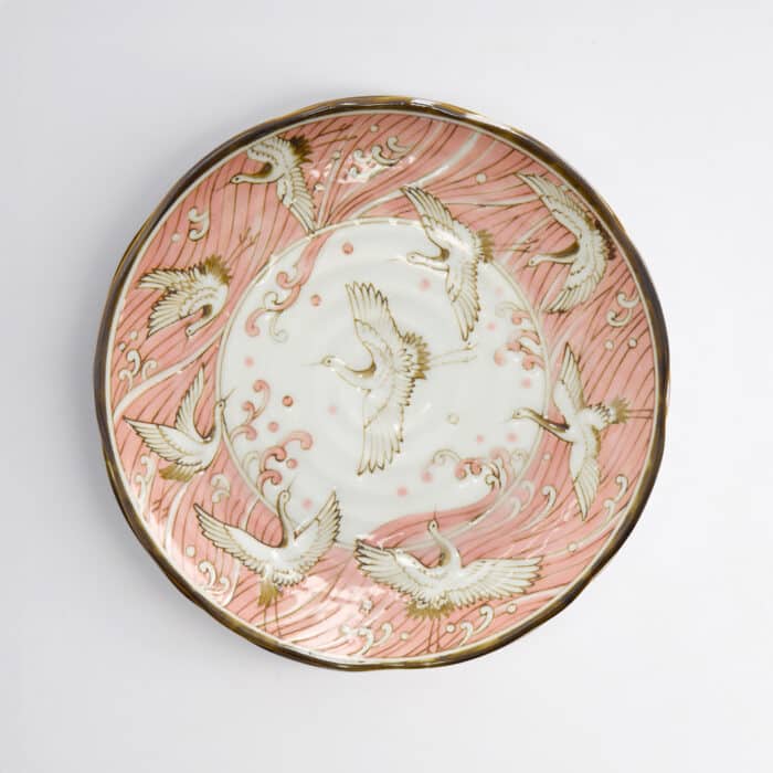 Tokyo Design Studio - Kraanvogel Bord - Roze - 16,5x2cm - Afbeelding 3