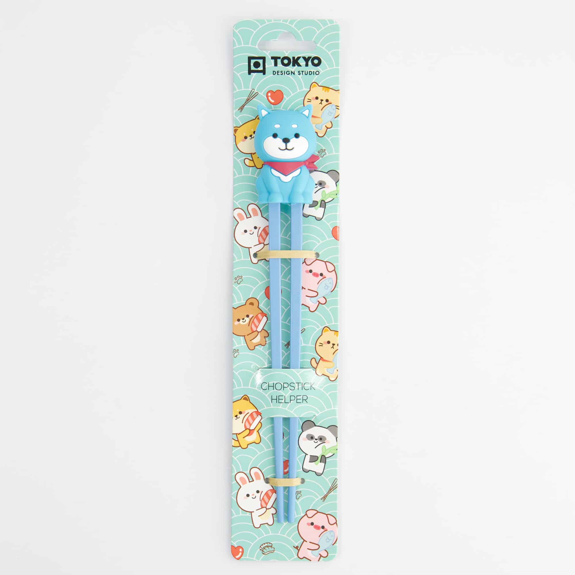 Tokyo Design Studio - Kinderstokjes - Shiba - Blauw - 22cm
