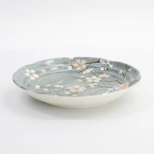 Tokyo Design Studio - Kom - Fujisakura - Bord - 22x4cm - Grijs