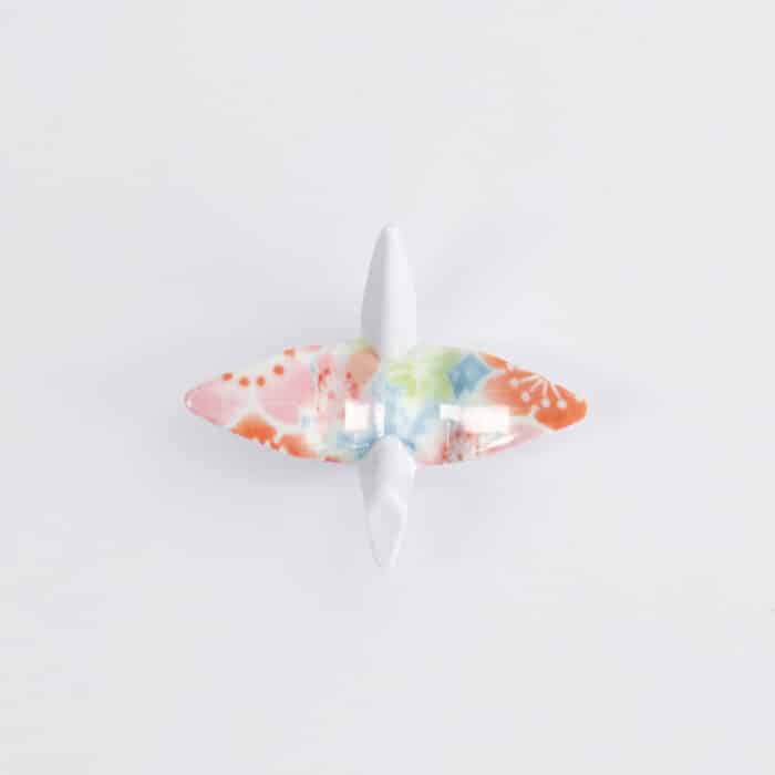 Tokyo Design Studio – Chopsticks Rest - Crane Pink - 5.7x5x3cm - Afbeelding 2