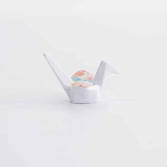 Tokyo Design Studio – Chopsticks Rest - Crane Pink - 5.7x5x3cm - Afbeelding 3