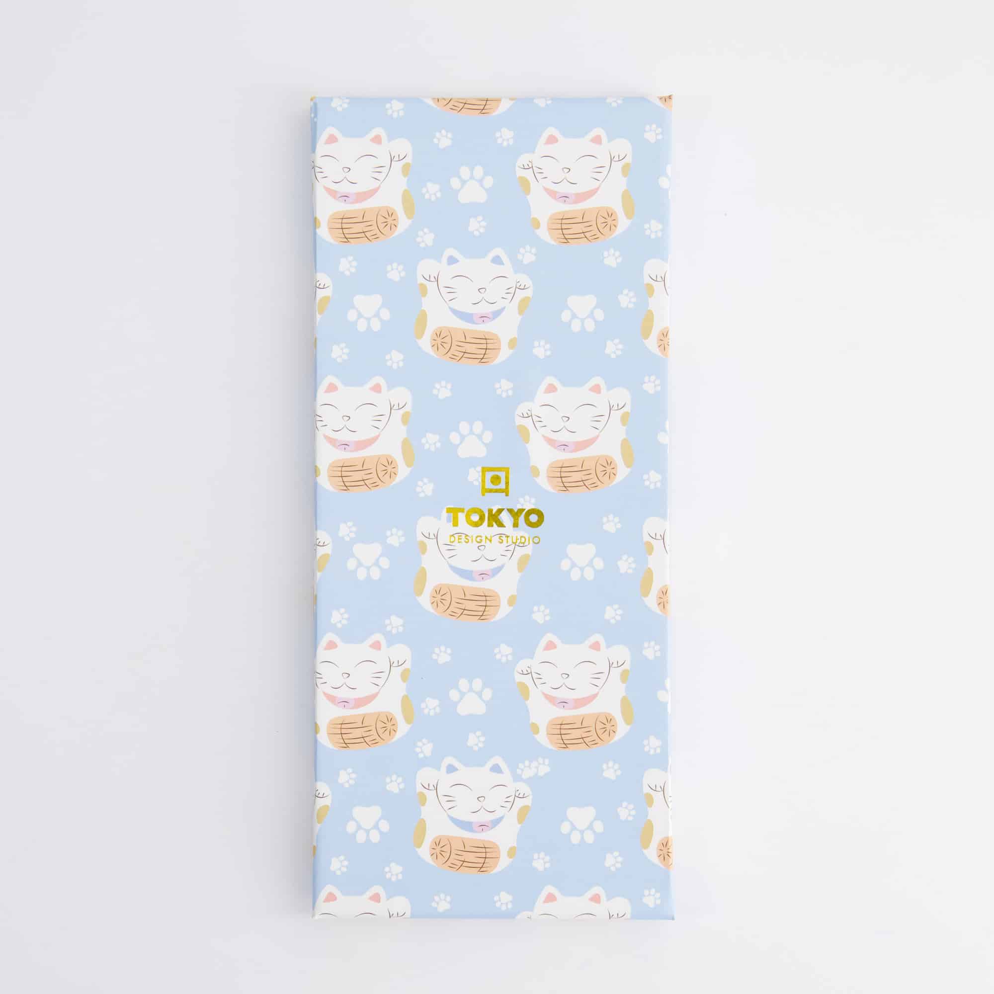 Tokyo Design Studio – Eetstokjes Giftset – Set van vijf – Lucky Cat – Blauw - Afbeelding 5