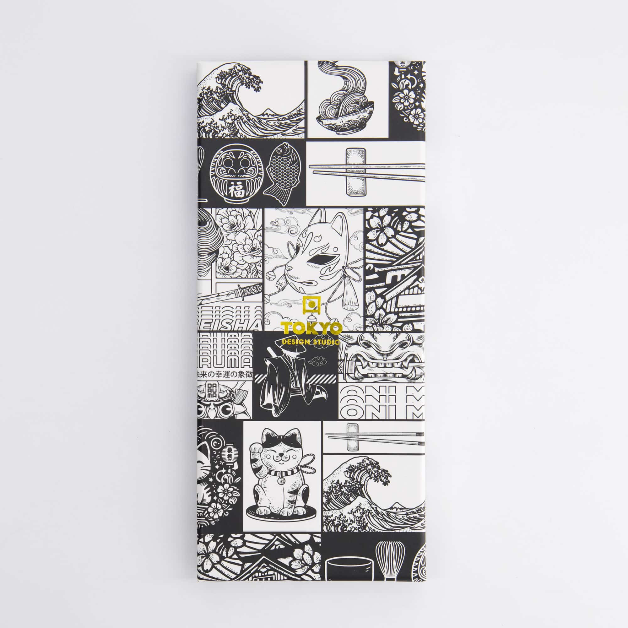 Tokyo Design Studio – Chopsticks Giftset - Set van vijf - Tokyo Fan - Afbeelding 3