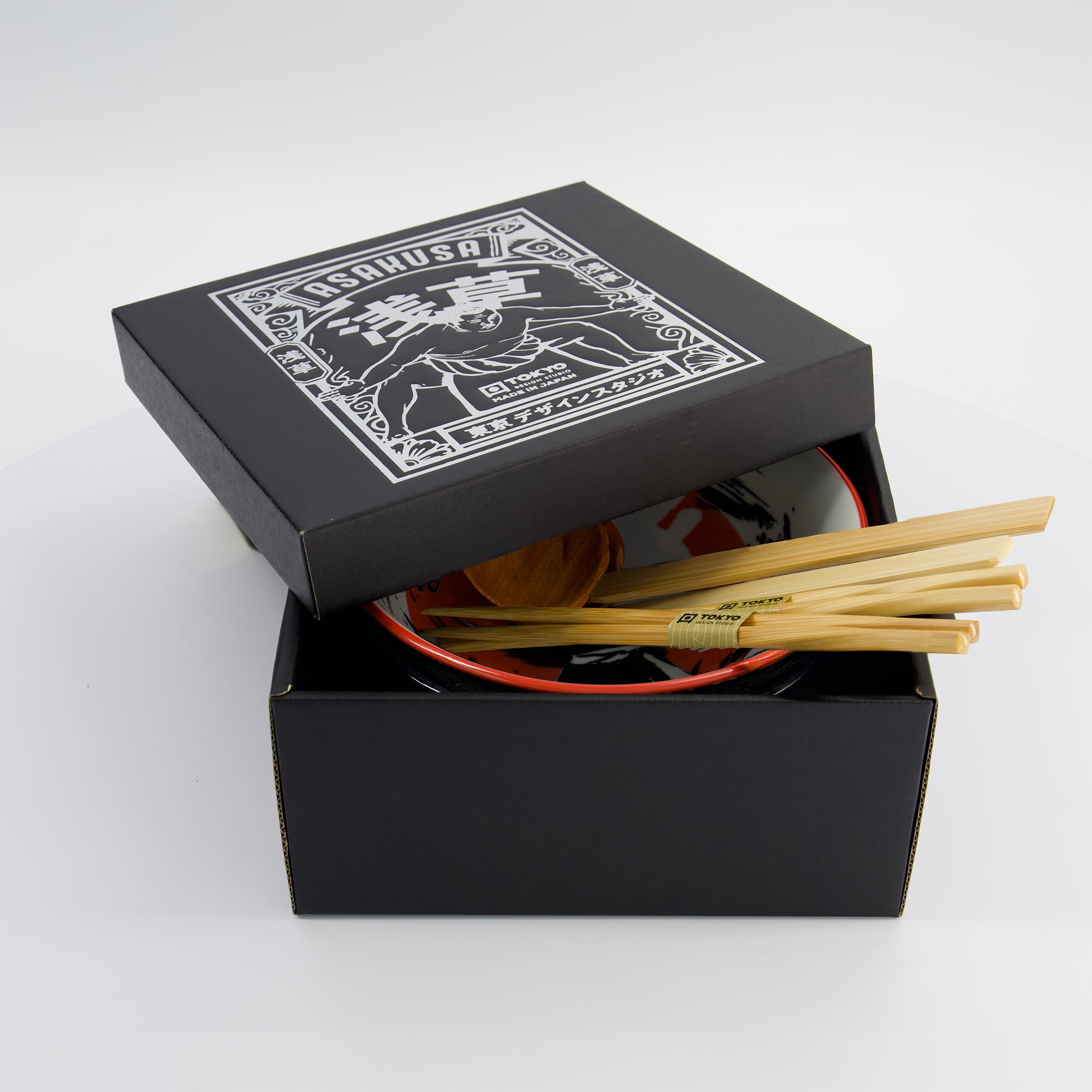 Tokyo Design Studio - Asakusa - 6-delige Ramen Giftset - 20.5x8cm - 1250ml - Afbeelding 2