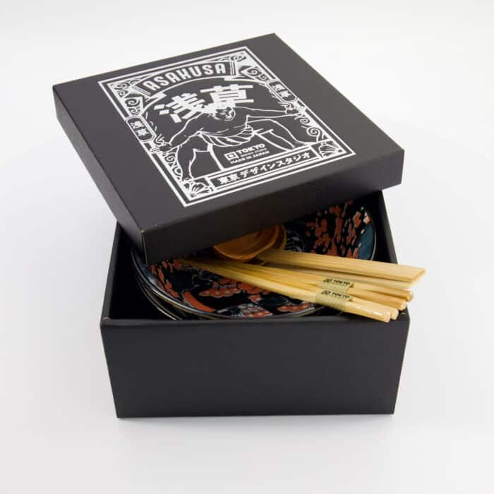 Tokyo Design Studio - Asakusa - Ramen Kom Giftset - 6-delig - 20.5x8cm - 1250ml - Variant 2 - Afbeelding 2