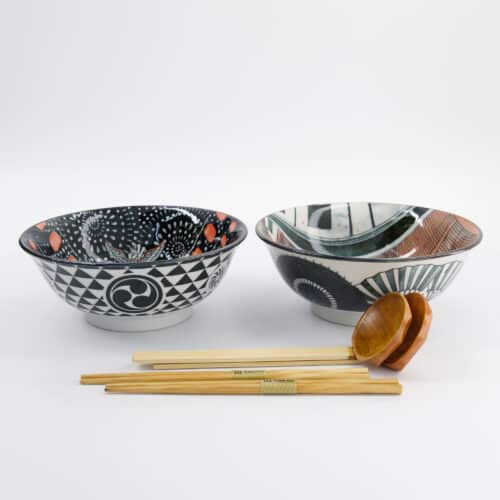 Tokyo Design Studio - Asakusa - Ramen Giftset - 6-delig - 20.5x8cm - 1250ml - Variant 3