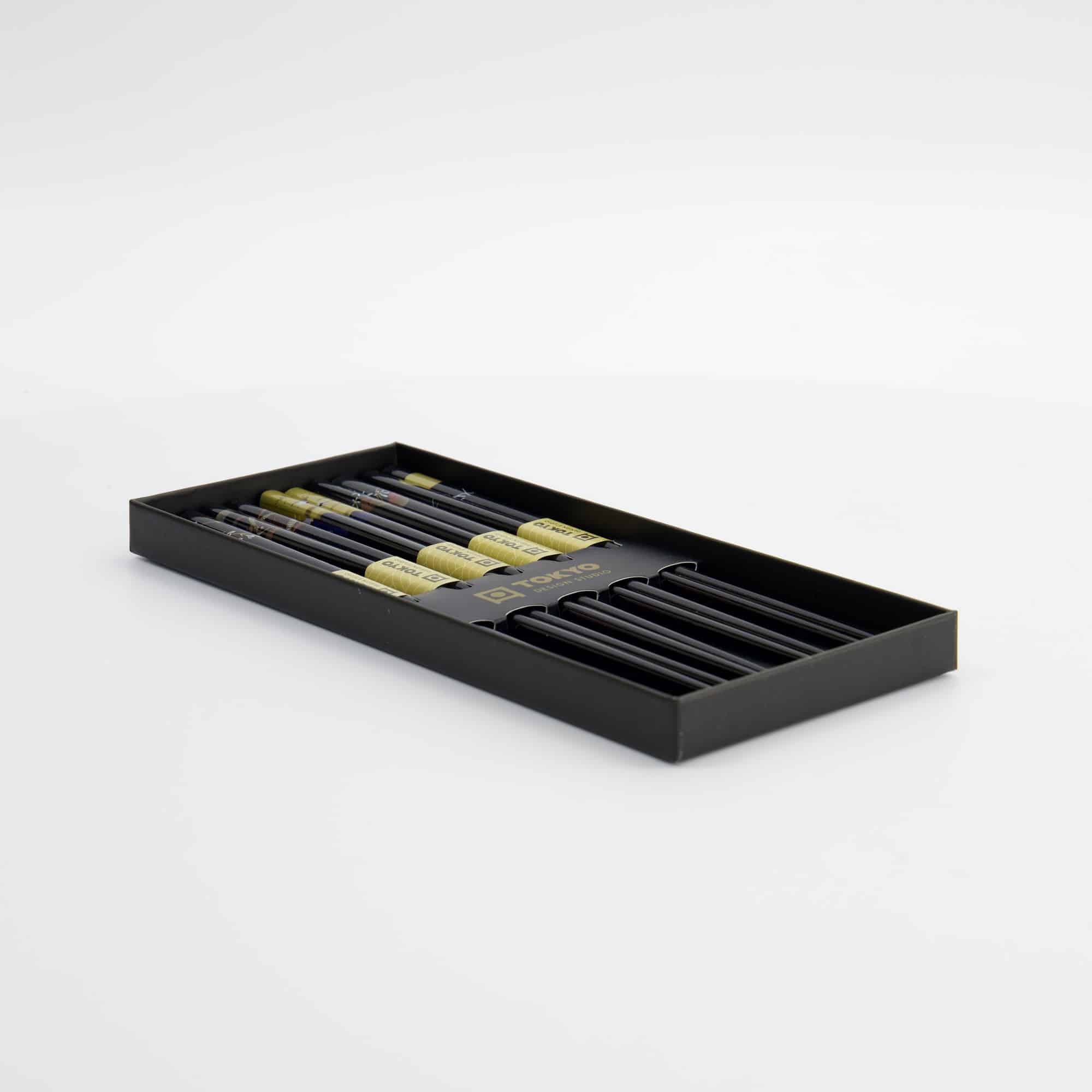 Tokyo Design Studio - Chopstick Giftset - Kraanvogel - Vijfdelig - Afbeelding 5