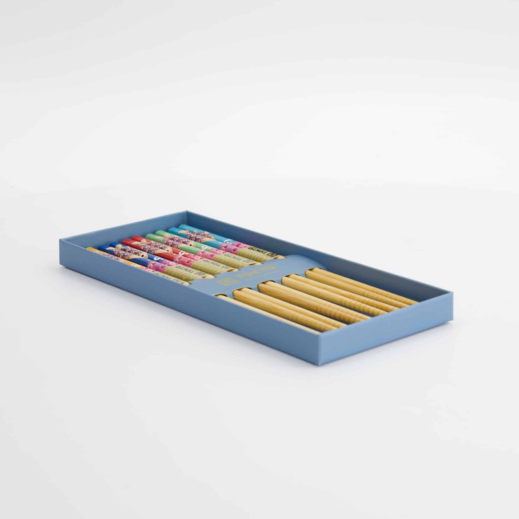 Tokyo Design Studio – Chopsticks Giftset – Set van vijf – Koinobori - Afbeelding 5