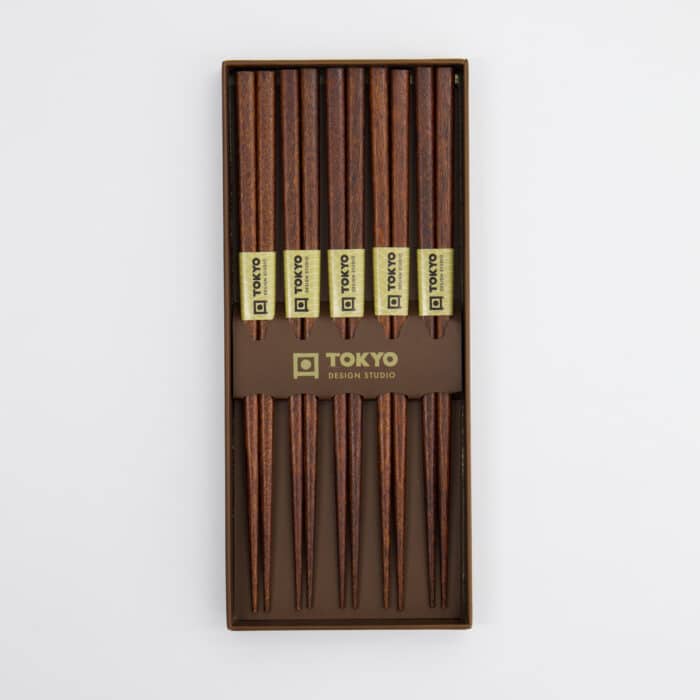 Tokyo Design Studio – Chopstick Giftset – Set van vijf – Golden Cloud - Afbeelding 2