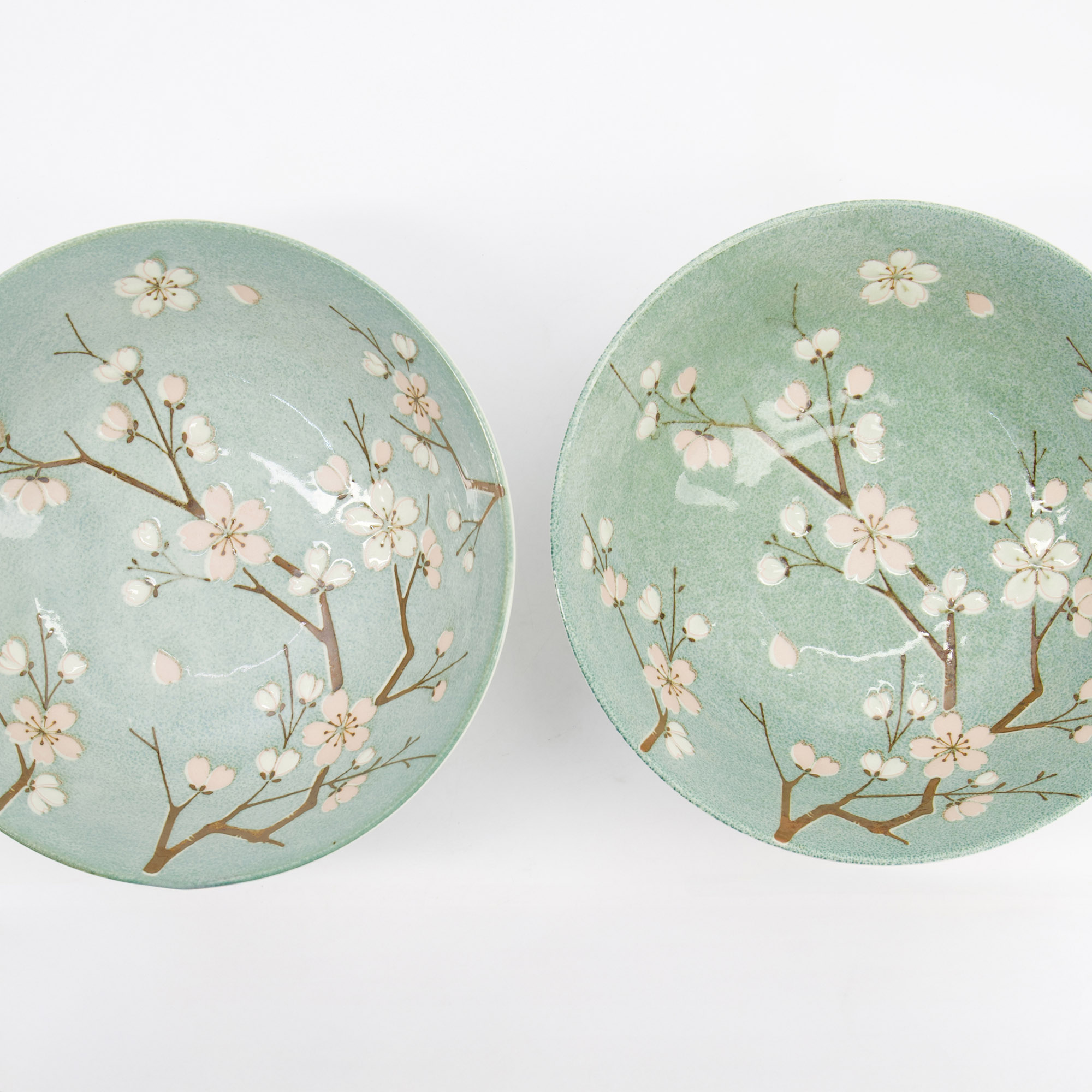 Tokyo Design Studio - Fujisakura - Tayo Kom Geschenkset 2 stuks met eetstokjes - 15,2x6,7cm - 500ml - Groen - Afbeelding 5