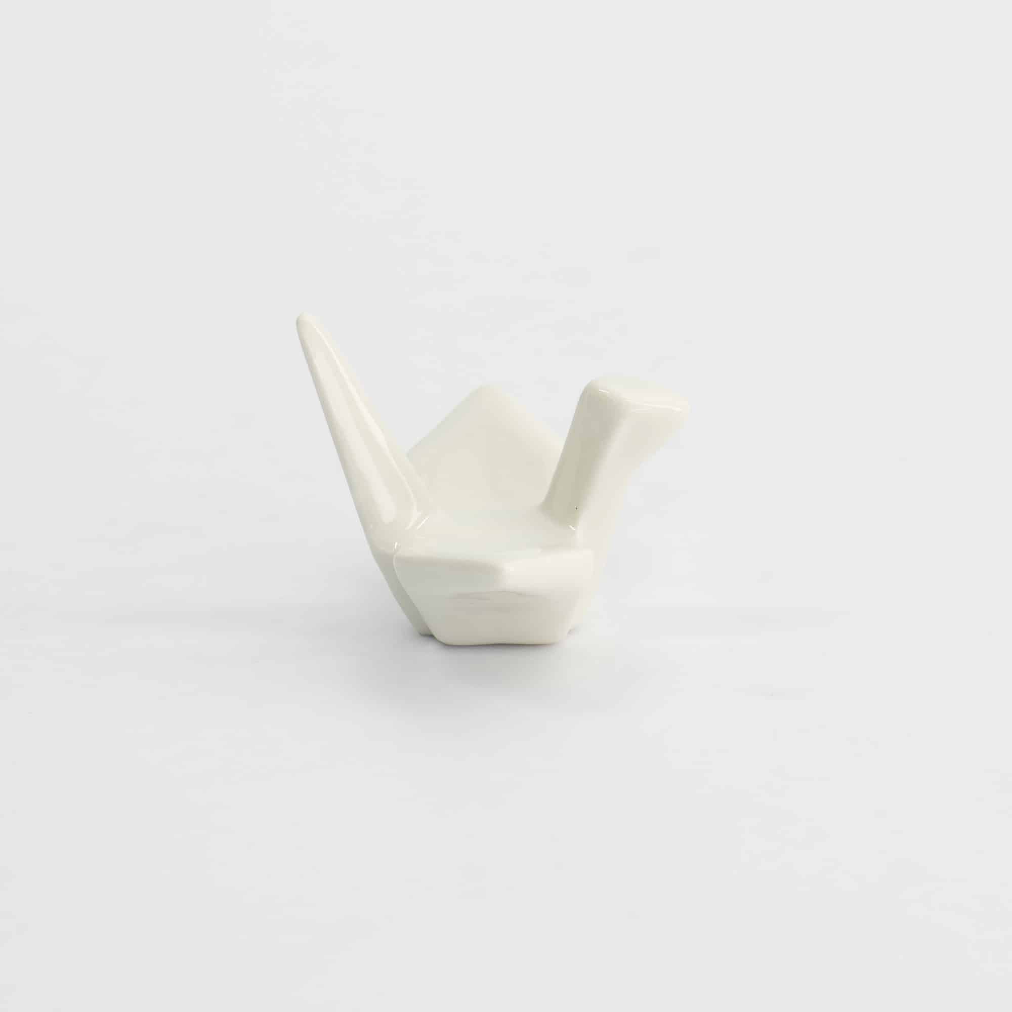 Tokyo Design Studio – Chopsticks Rest - Kraanvogel Wit - 5.7x5x3 cm - Afbeelding 2