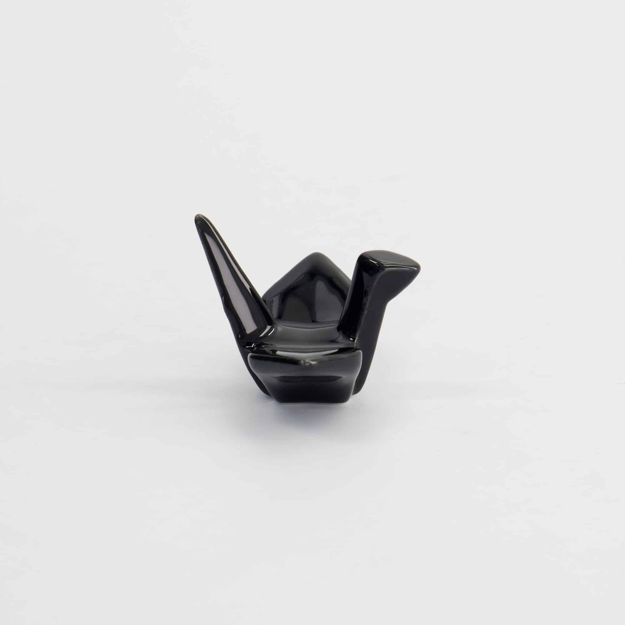 Tokyo Design Studio – Chopsticks Rest - Crane Black - Afbeelding 2