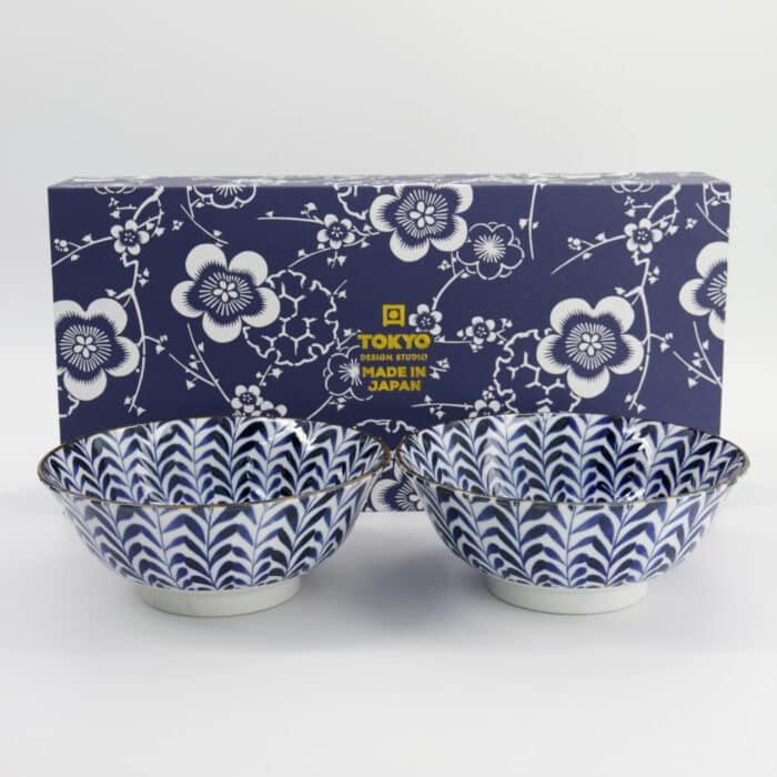 Tokyo Design Studio – Ramenkommen Set – Shidare – Noodlekommen – Inclusief Geschenkdoos – 19x7.5cm – 1100ml - Afbeelding 3
